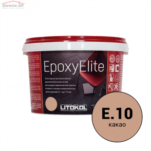 Фуга для плитки Litokol EpoxyElite E.10 какао (1 кг)